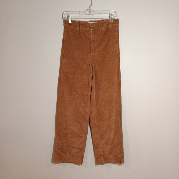 Everlane The Sailor Pant Corduroy in Toasted Coconut Size 4 - Picture 2 of 7